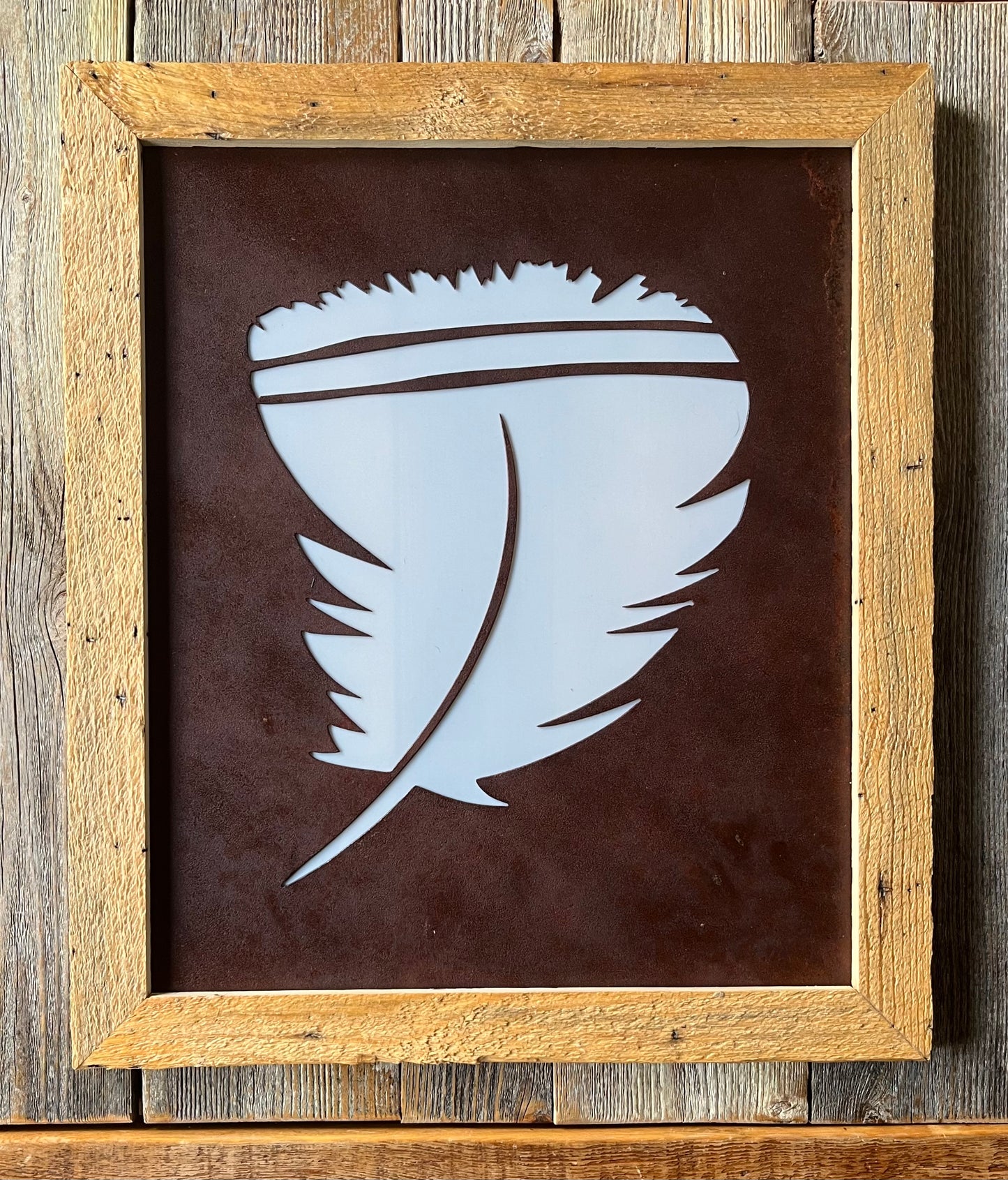 Chukar Feather Wall Art