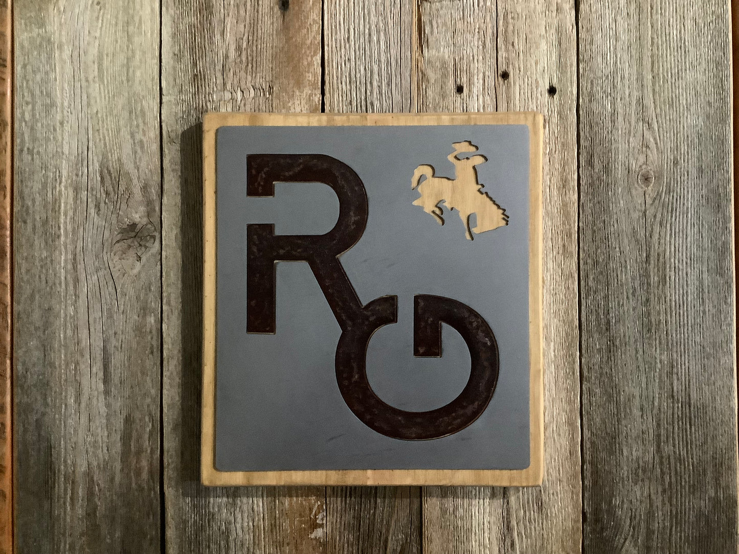 Livestock Brand Plaque - Personalized