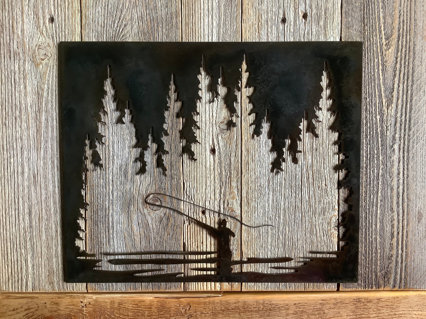 Fly Fisherman - Subject Only