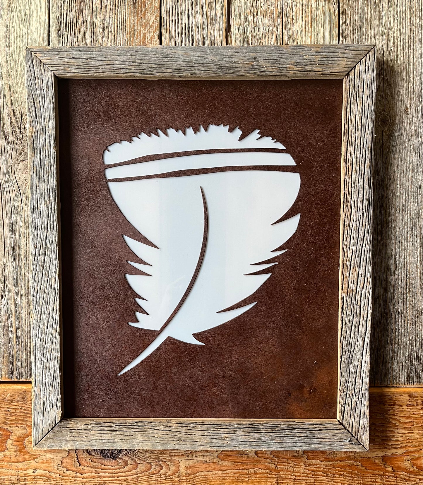 Chukar Feather Wall Art
