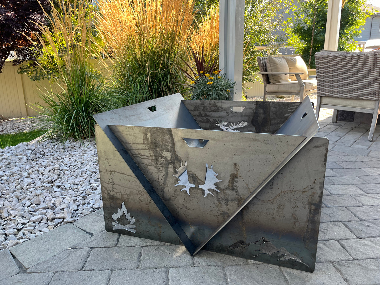 V-Fire Pit