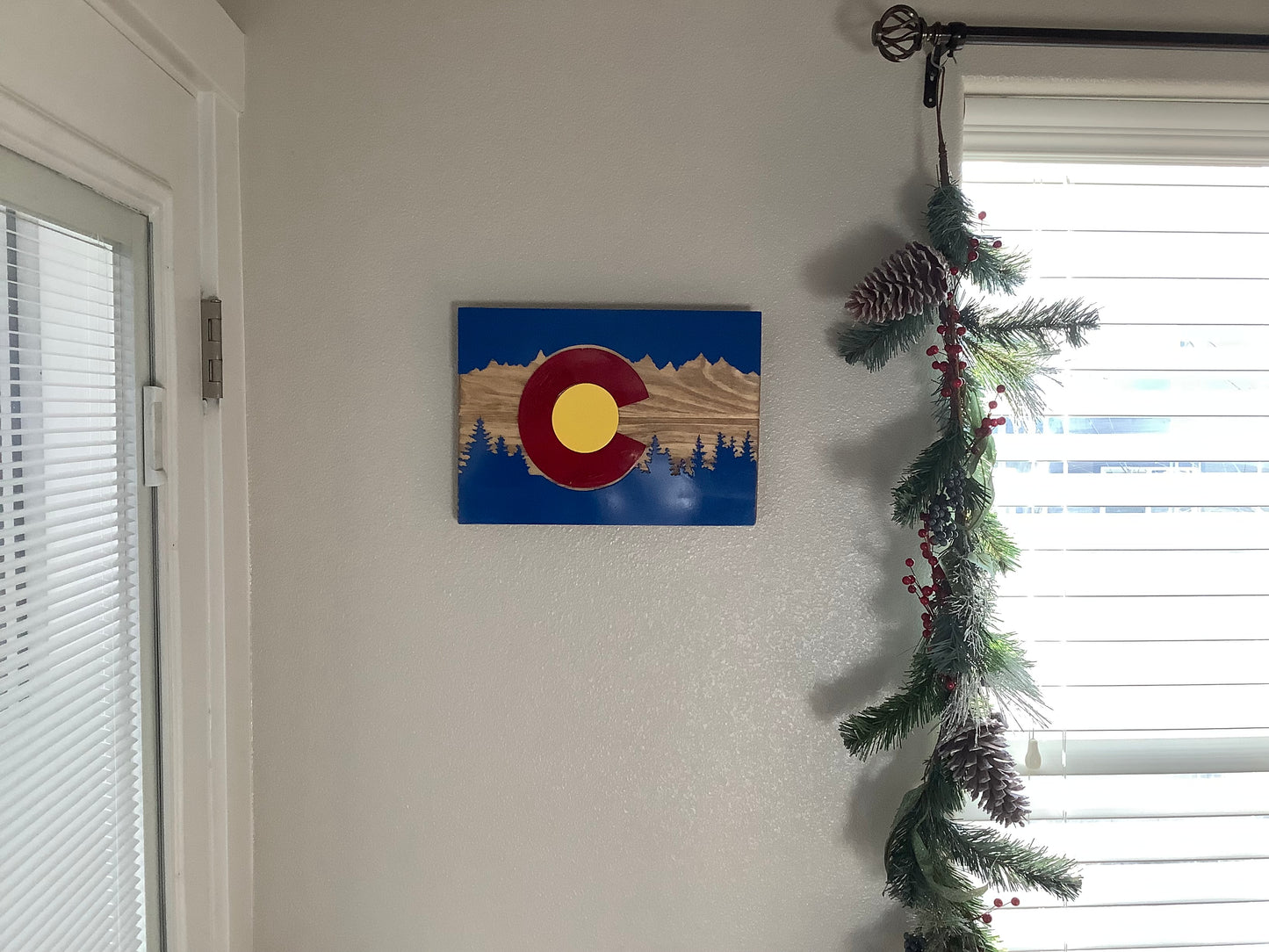 CO Flag - Mountain-Tree Outline