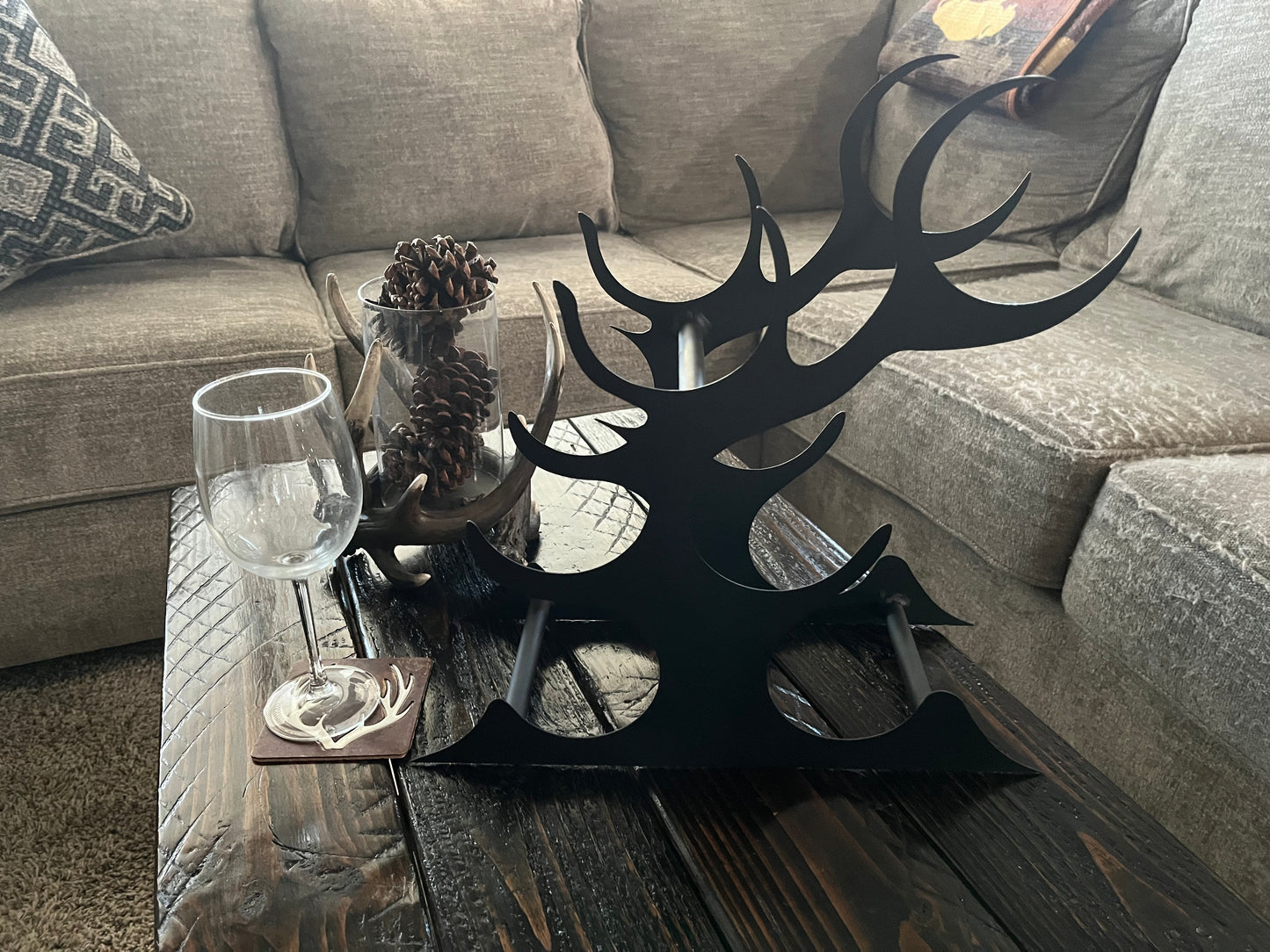 Wine Rack-Antler