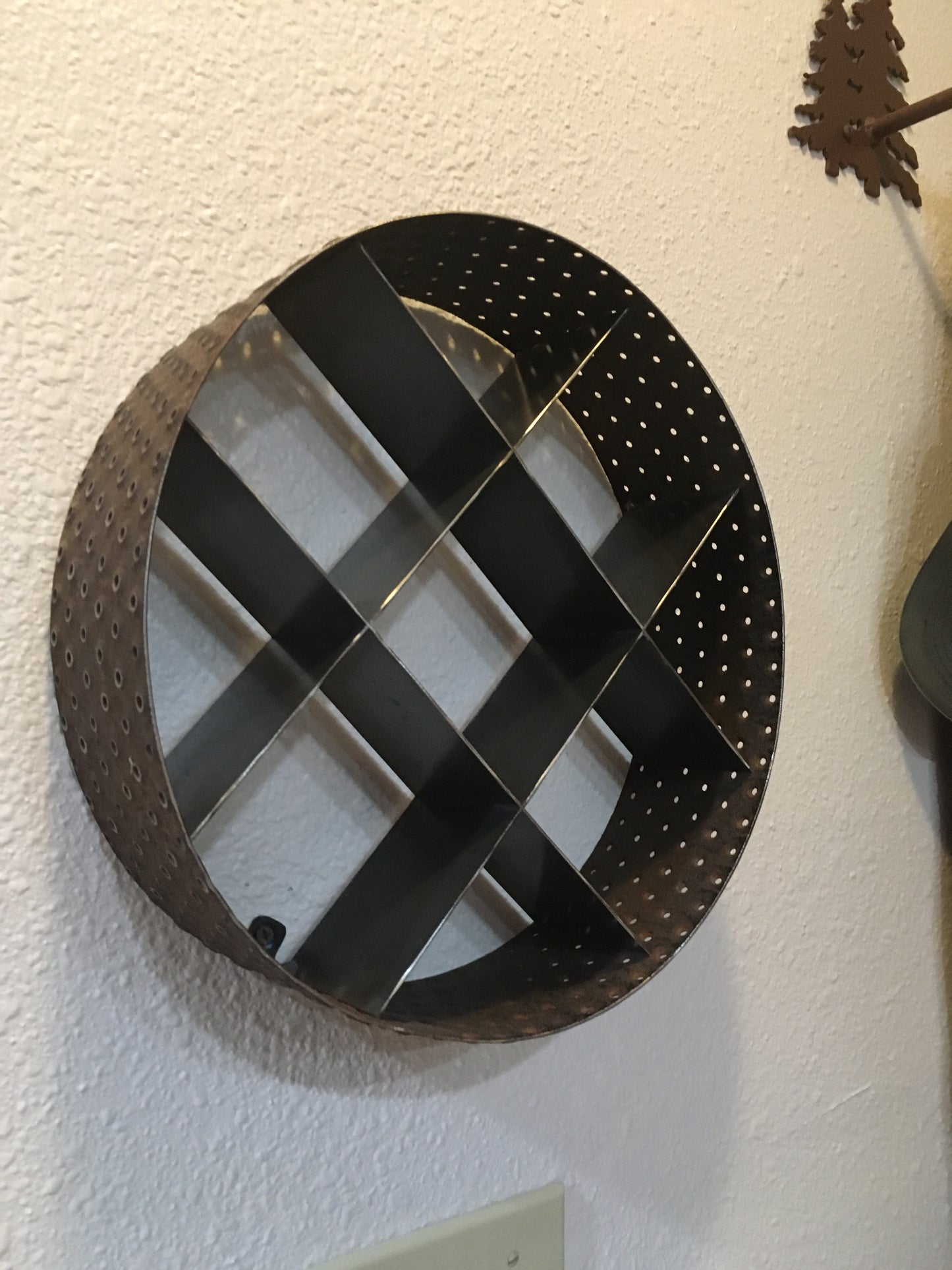 Rustic Hat and Glove Holder