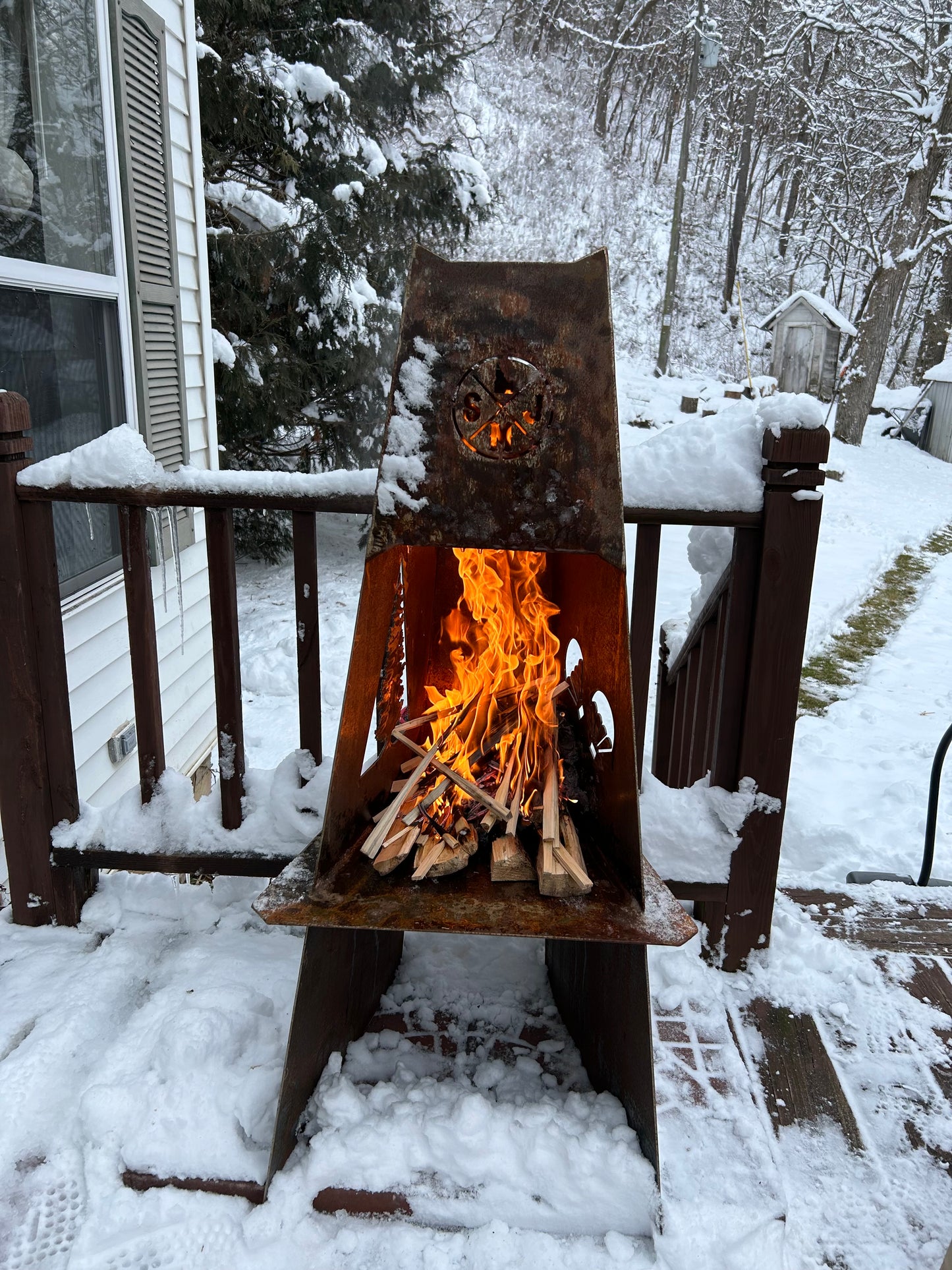 Standard Steel Chiminea