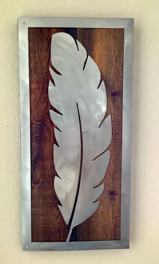 Feather Wall Art - Positive