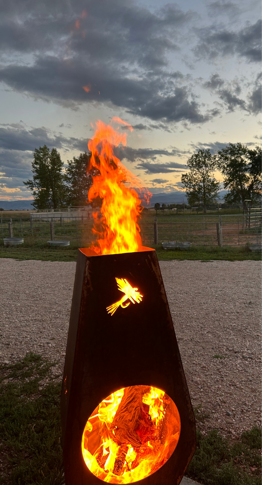 Circle Chiminea