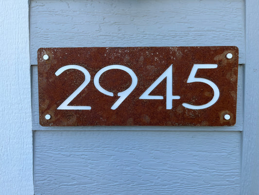 House Address Plate